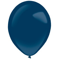 Metallic  Luftballon Navy Blue
